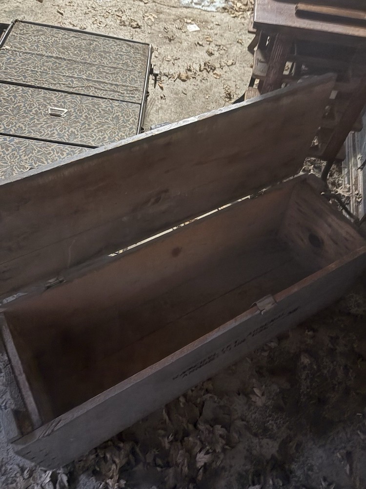 Antique Ammunition Crate