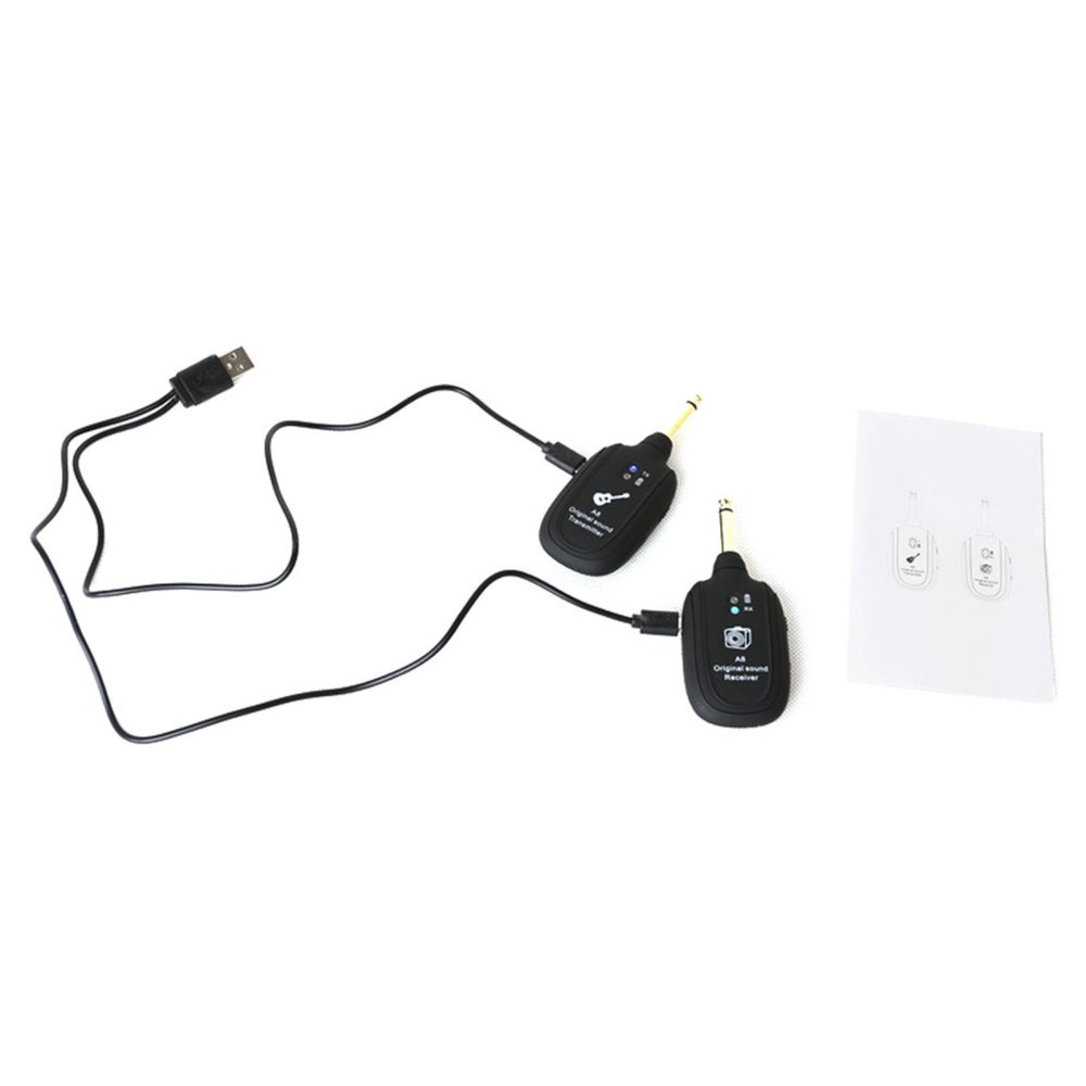 A8 Guitar Wireless Transmission System Instrument Audio Transmitter Receiver