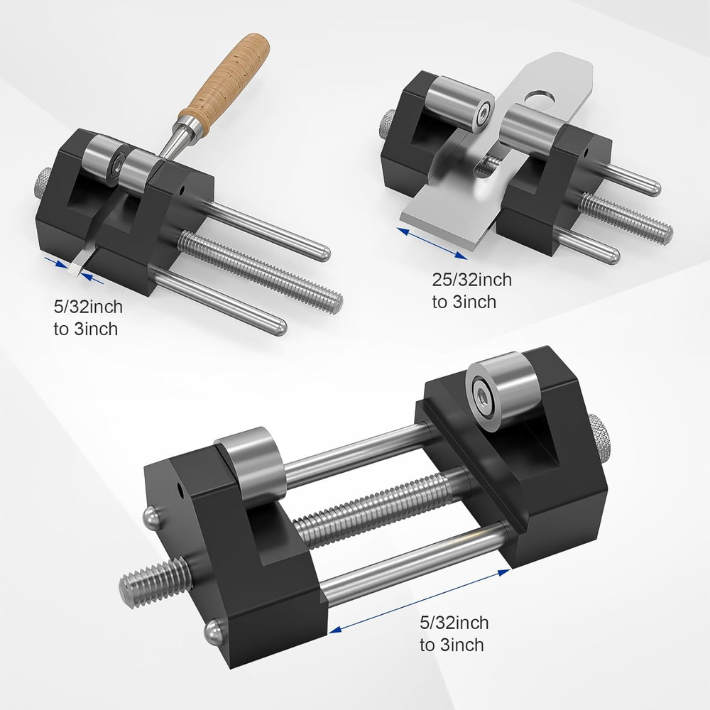Precise Chisel Sharpening Jig Kit, Honing Guide System for Woodworking Chisels a