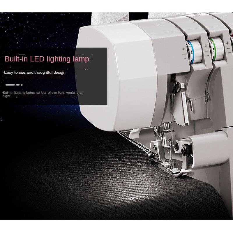 Overlock Sewing Machine 2/3/4 Thread with Secret Overlock Sewing Seaming Machine