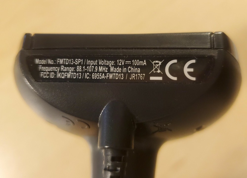 Scosche Tuneit FM Transmitter W/ Digital Display FM Stereo Flexible Neck