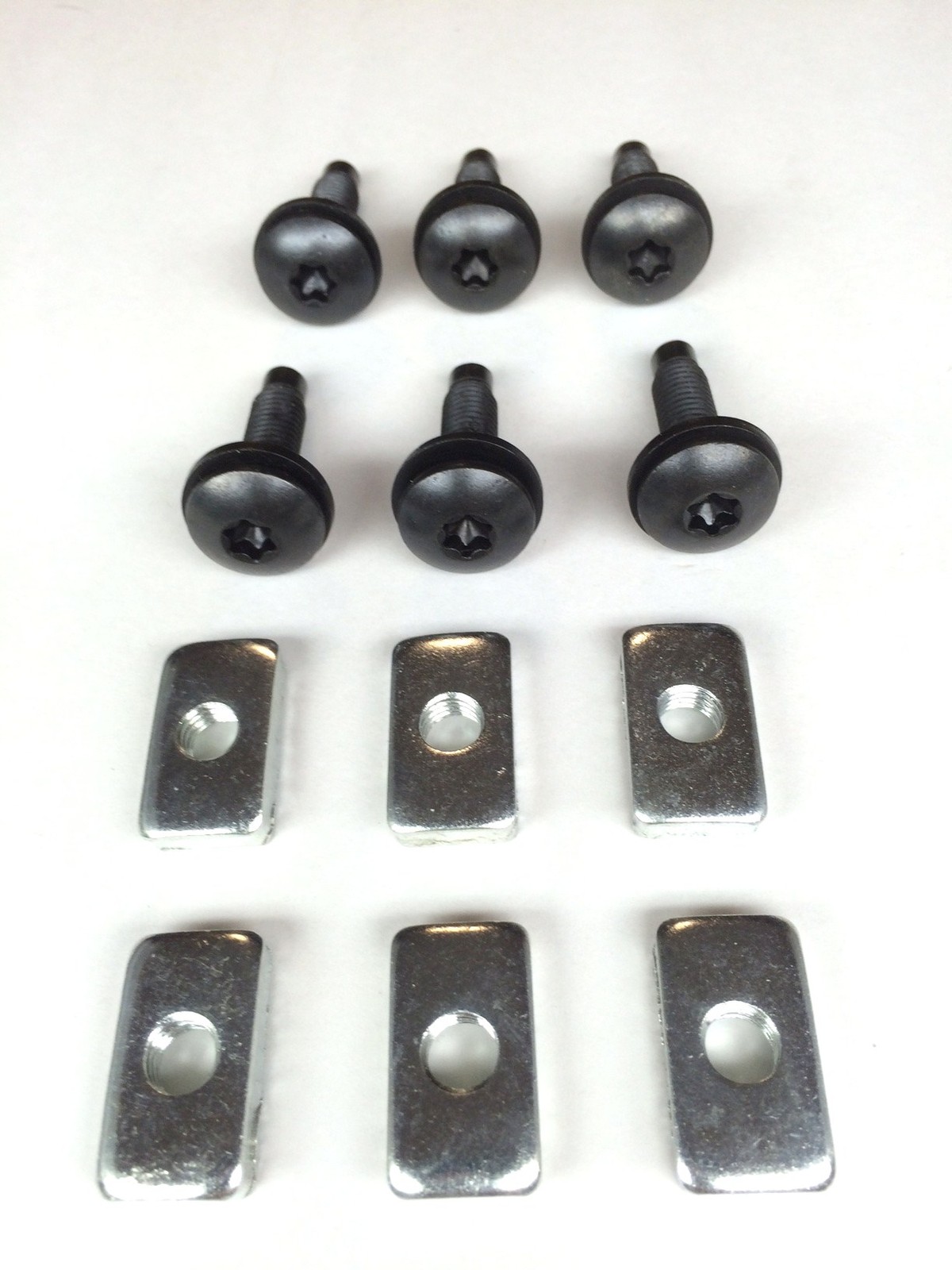 Hard Top Screws & Fasteners Kit 6 Screws & 6 Nuts FITS 1997-2006 Jeep Wrangler