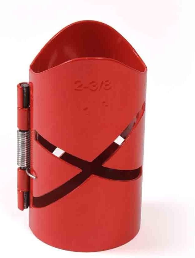 Professional 2.38" Pipe Cutting Guide with Spring-Loaded Hinge for Accuracy