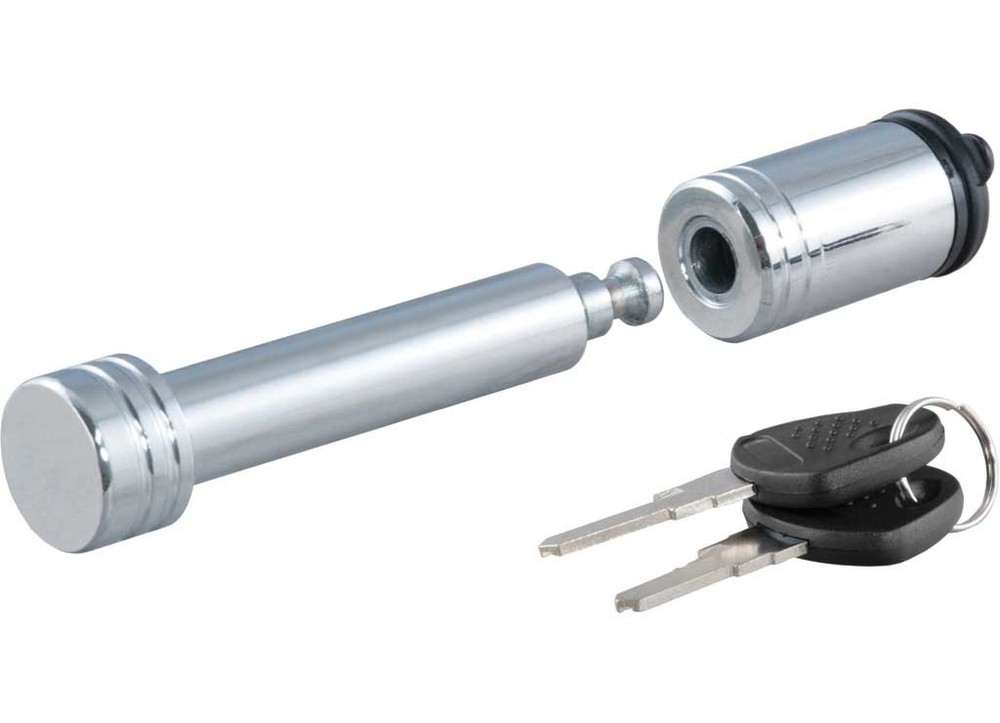 Curt 23515 5/8" Class 3/4 Dogbone Receiver Lock Chrome