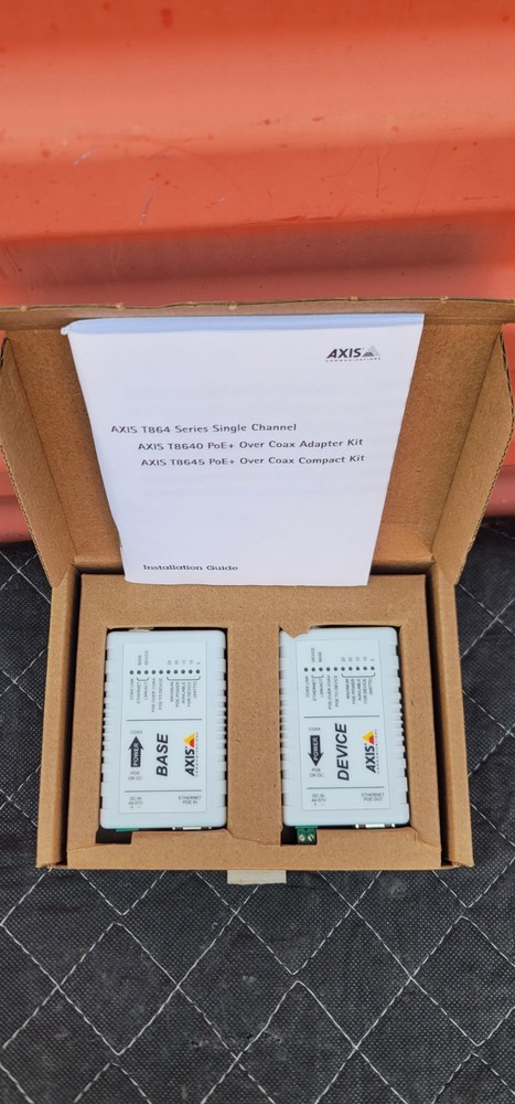 Axis T8640 POE + OVER COAX Network Adapter