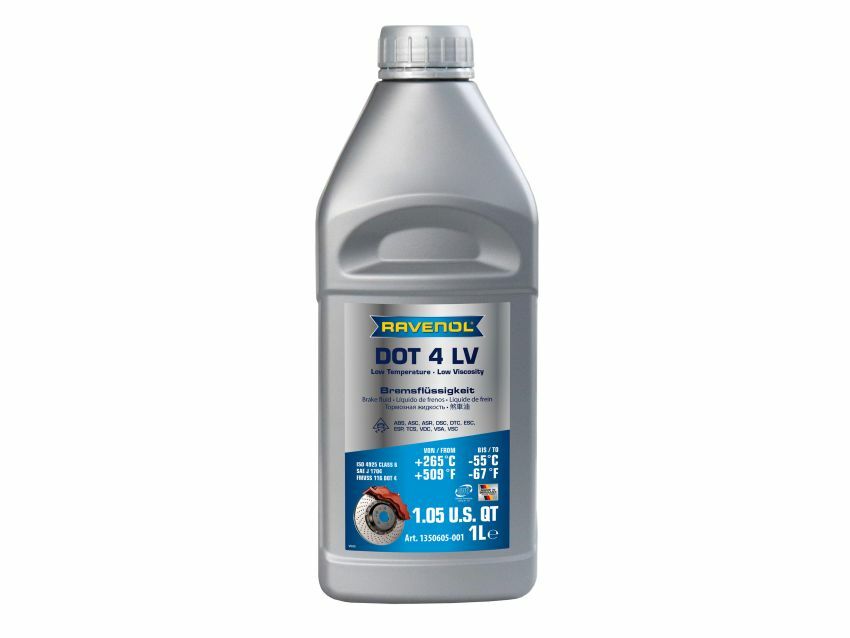 RAVENOL DOT 4 LV Brake Fluid (1 Liter)