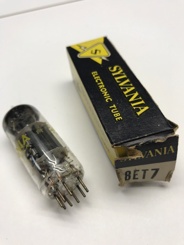 Sylvania 8ET7 Vacuum Tube NOS NIB Tested