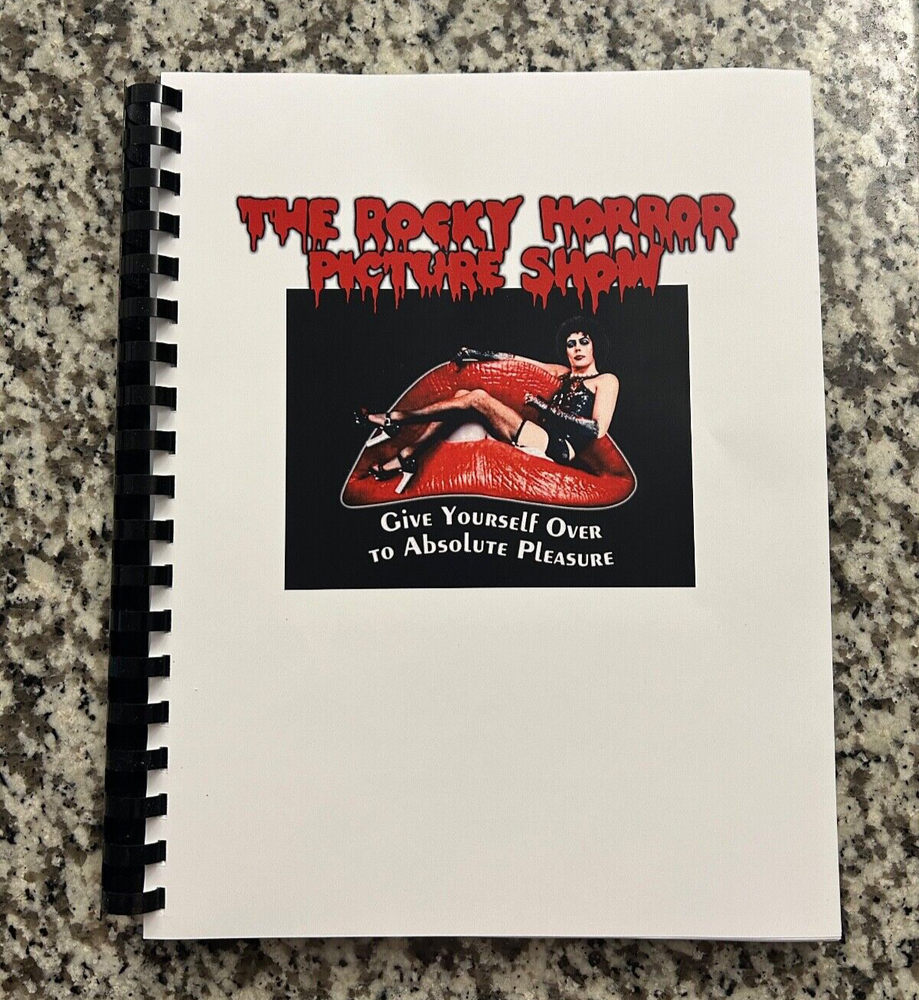 Rocky Horror Picture Show Horror Movie Script Reprint Full Screenplay Script