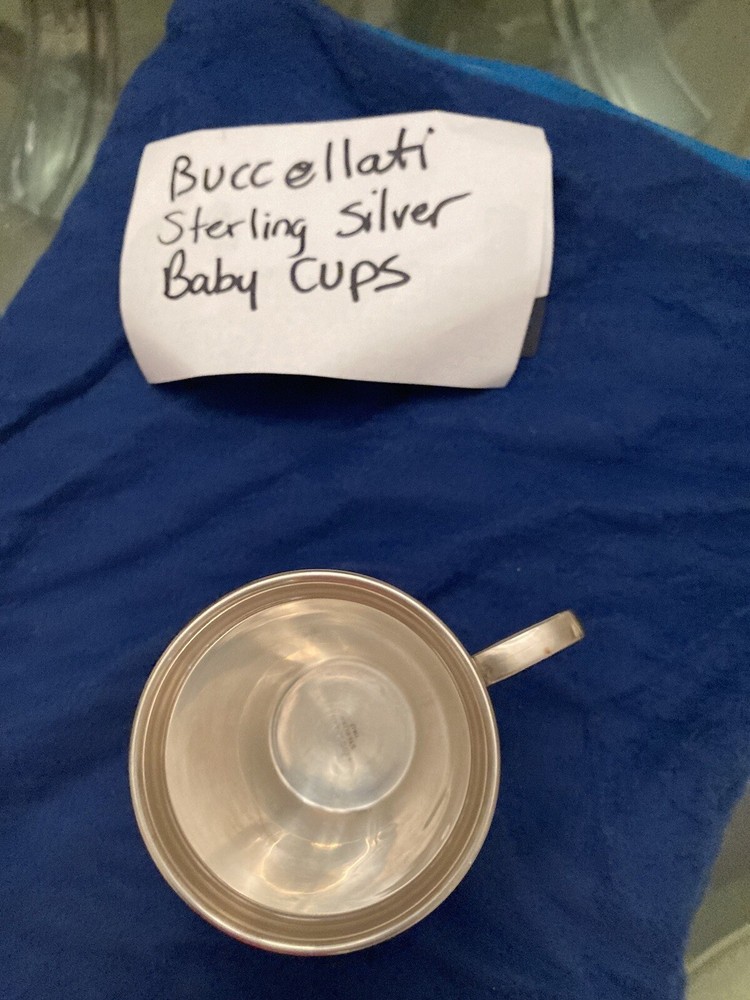 Buccellati Sterling Silver baby Cup