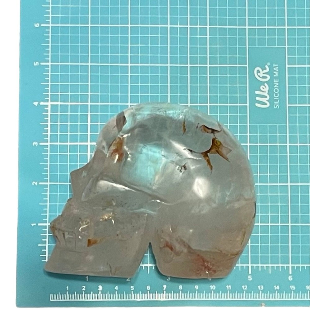 Large Clear Quartz Crystal Skull