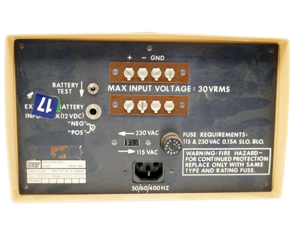 Cole Parker (Linear) Data Logger Part # 142-80001