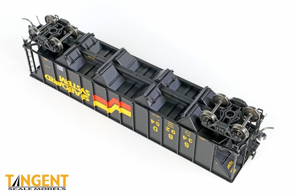 TANGENT HO Seaboard System SBD Repaint 1986+ Bethlehem 3350 Quad Coal Hopper