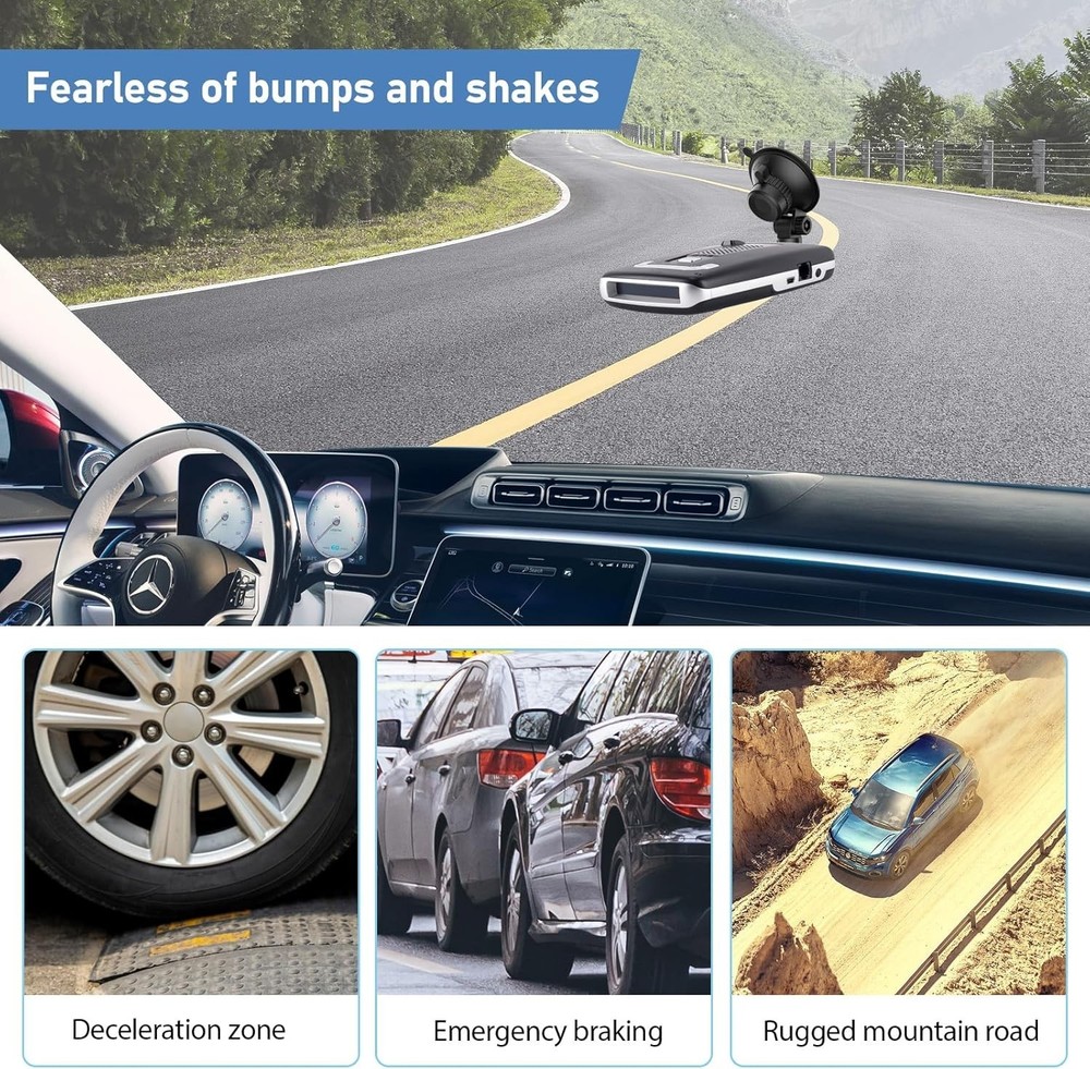 Windshield Radar Detector Mount for Escort MAX MAX2 MAX360 2015–2019