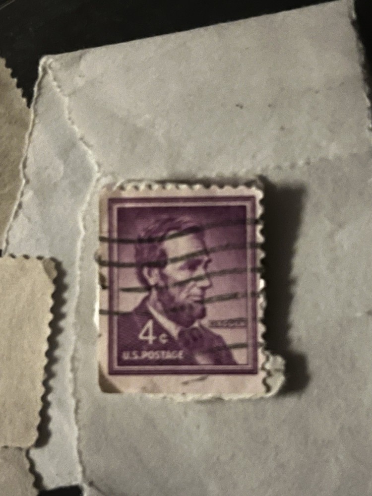 4¢ US Postage Stamp Abraham Lincoln