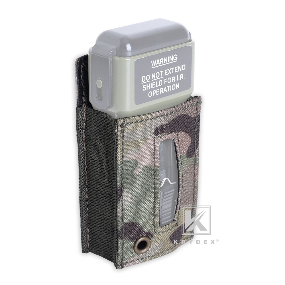 Krydex Tactical MS2000 Distress Light Pouch Marker Strobe Light Carrier Multicam