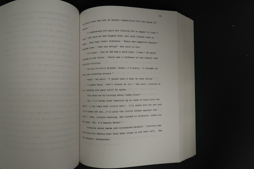 King Con Original Book Script Stephen J. Cannell Studios Collection 1996 Novel