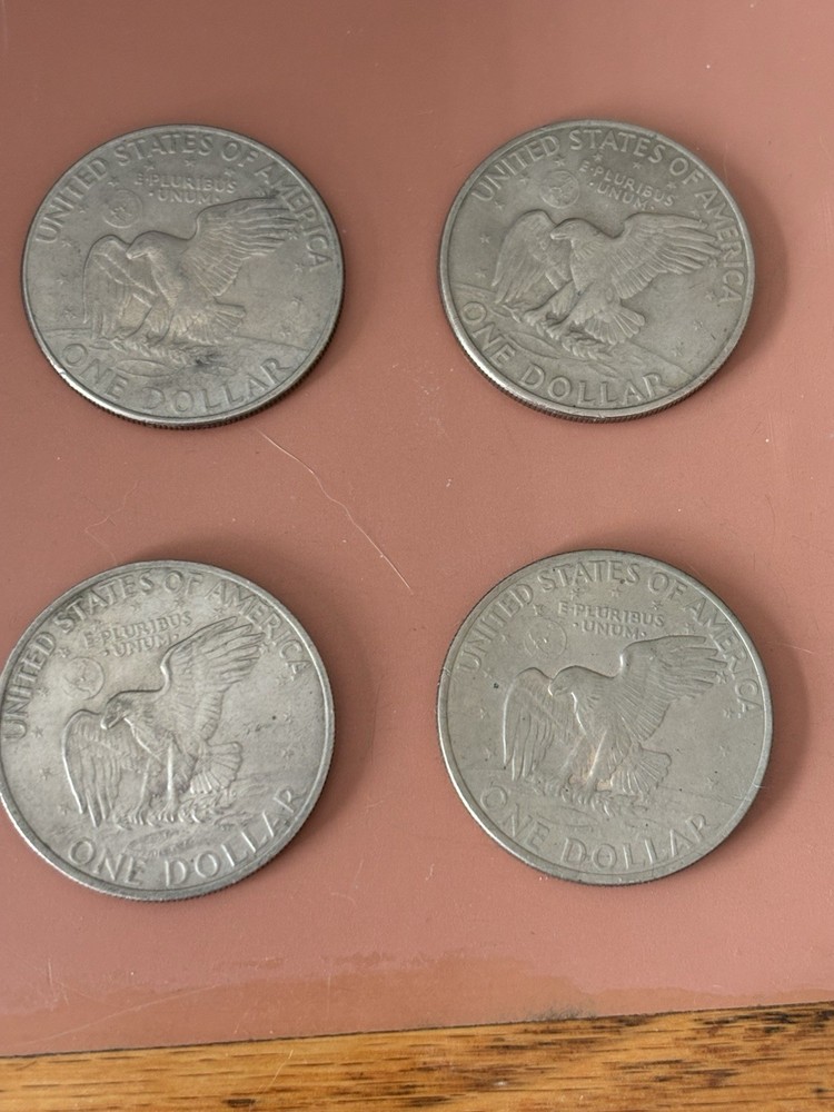 ike dollar coins 71 & 72, P & D