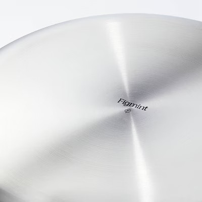 5qt Stainless Steel Saute Pan Silver - Figmint