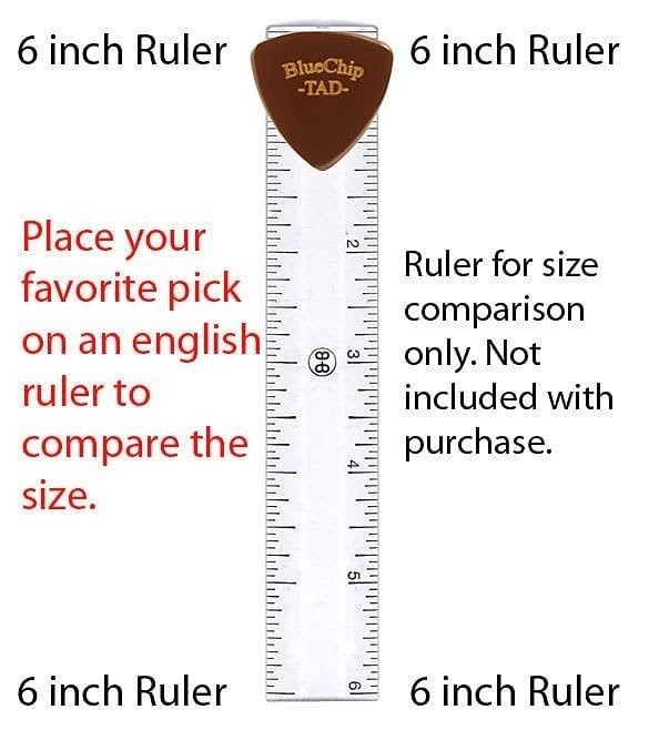 Blue Chip TAD50 Guitar Picks (Single Guitar Pick)