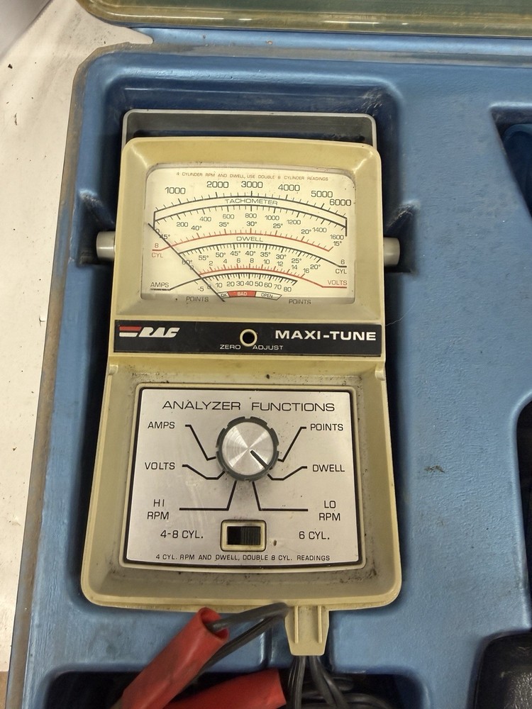 Maxi Tune Ignition Analyzer In Hard Case With Inserts And Accessories UNTESTED