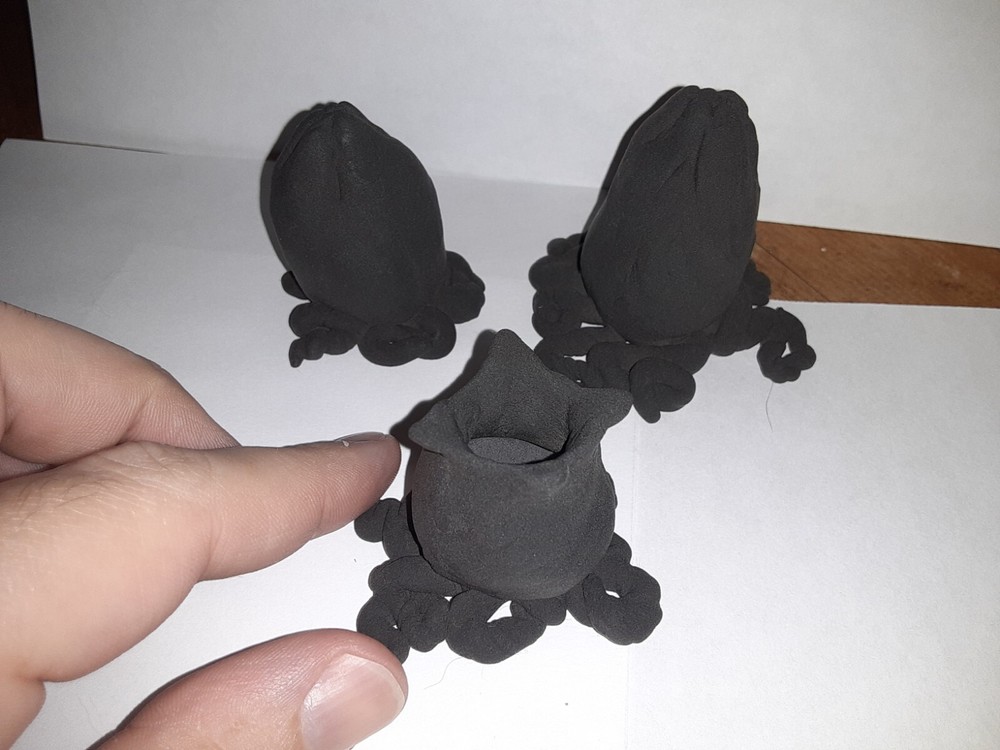 3 CUSTOM ALIEN XENOMORPH EGGS- for NECA DIORAMA