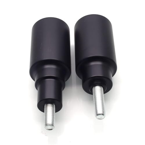 Motorcycle Frame Sliders, No Cut Falling Crash Protector Guards Kits Black