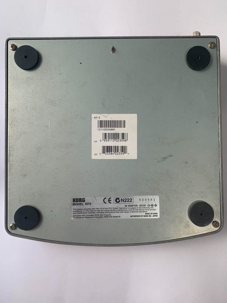 KORG KAOSS PAD KP2 Dynamic Effect Controller DJ Effector Sampler Musical Gear