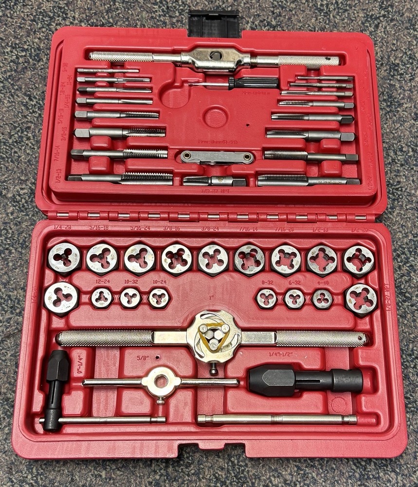 MAC Tools TD41SAES-US 41-PC. SAE Tap and Hex Die Set