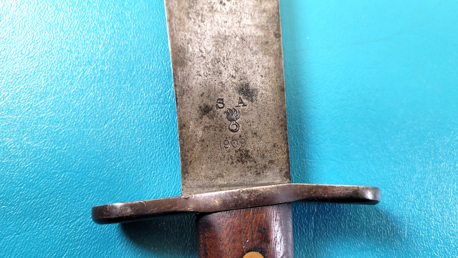 Pre WWI US Army Model 1909 Bolo Knife Machete Knife 1st Year S/N# 3163 TR734