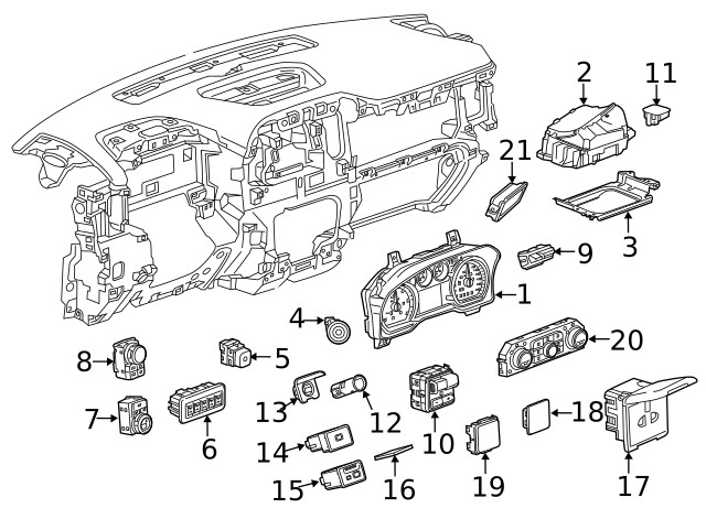 Genuine GM Navigation Data Card 86775533