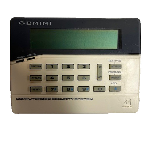 NAPCO GEM-RP1CAE2 KEYPAD for Gemini Security System