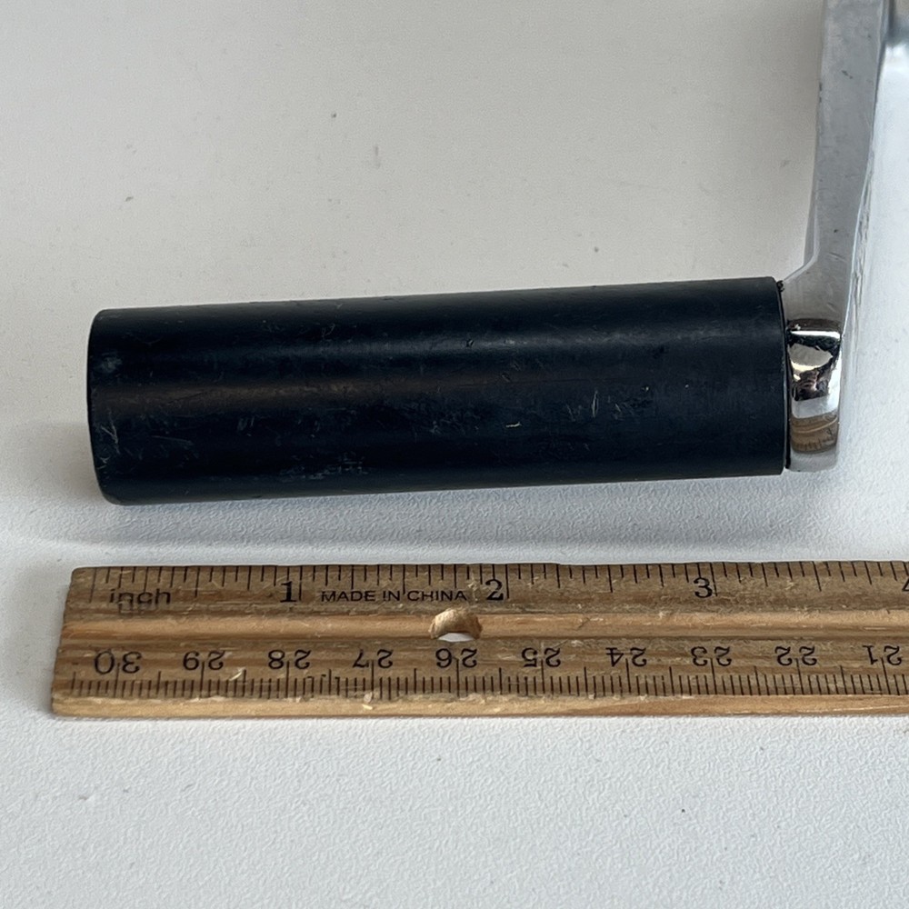 Chrome-Bronze Winch(?) Handle 7"L