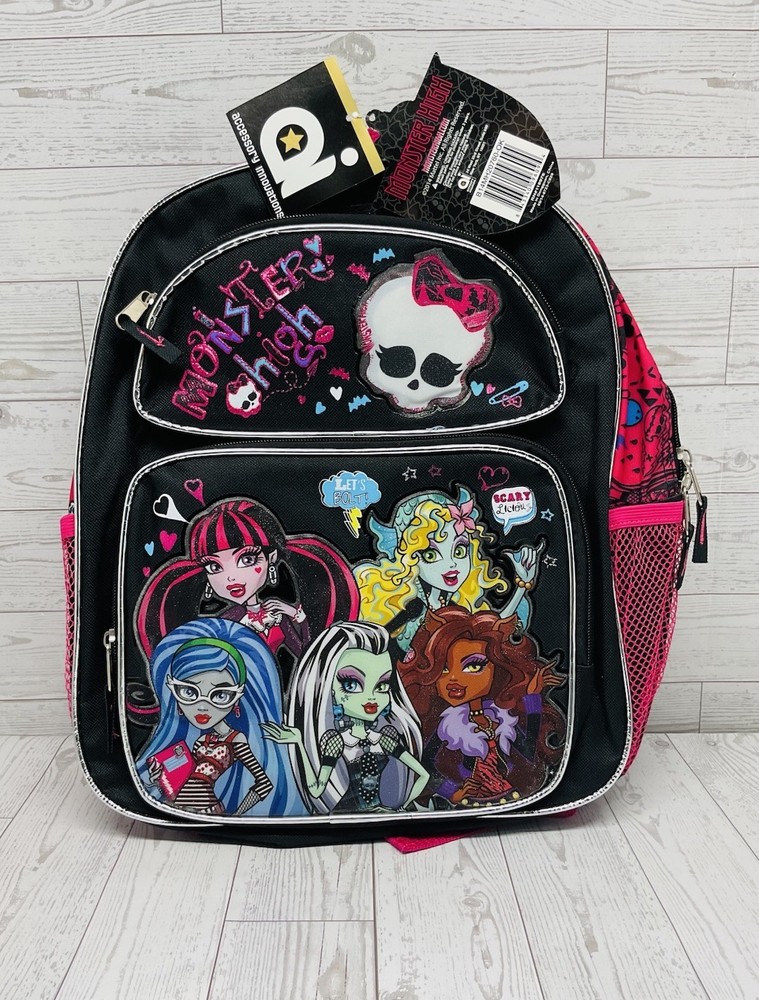 Monster High Small Backpack 14" x 12", New with Tag！