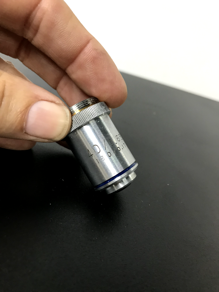 Parco microscope objective lens 40/0.65, 160/0.17.