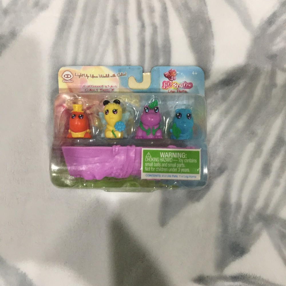 WowWee Lite Sprites Pet Accessory Pack Style 4 red turtle New