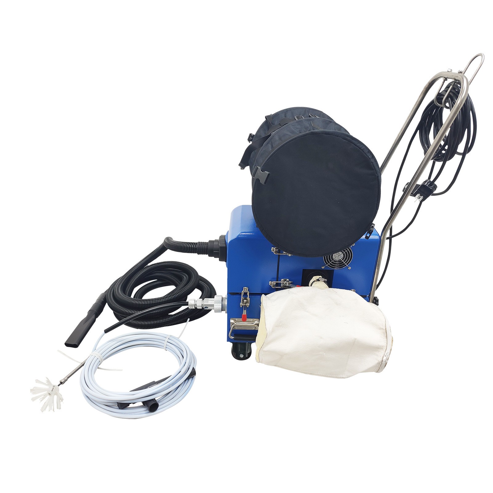 110V/220V Fresh Air Duct Cleaning Machine with Sweeping &Vacuum Suction