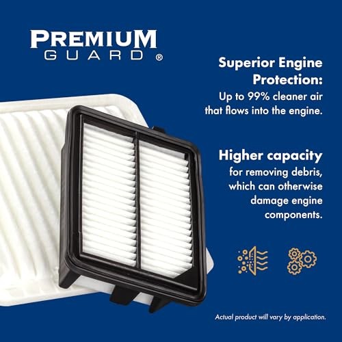 PG Engine Air Filter PA6318 | Fits 2006-2016 Mini Cooper, 2011-2016 Cooper