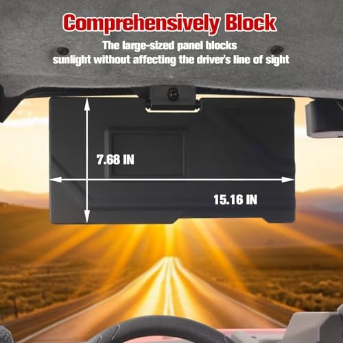 Sun Visors for Polaris Xpedition XP/XP 5/ ADV 2024 2025 Accessories, PP UV&