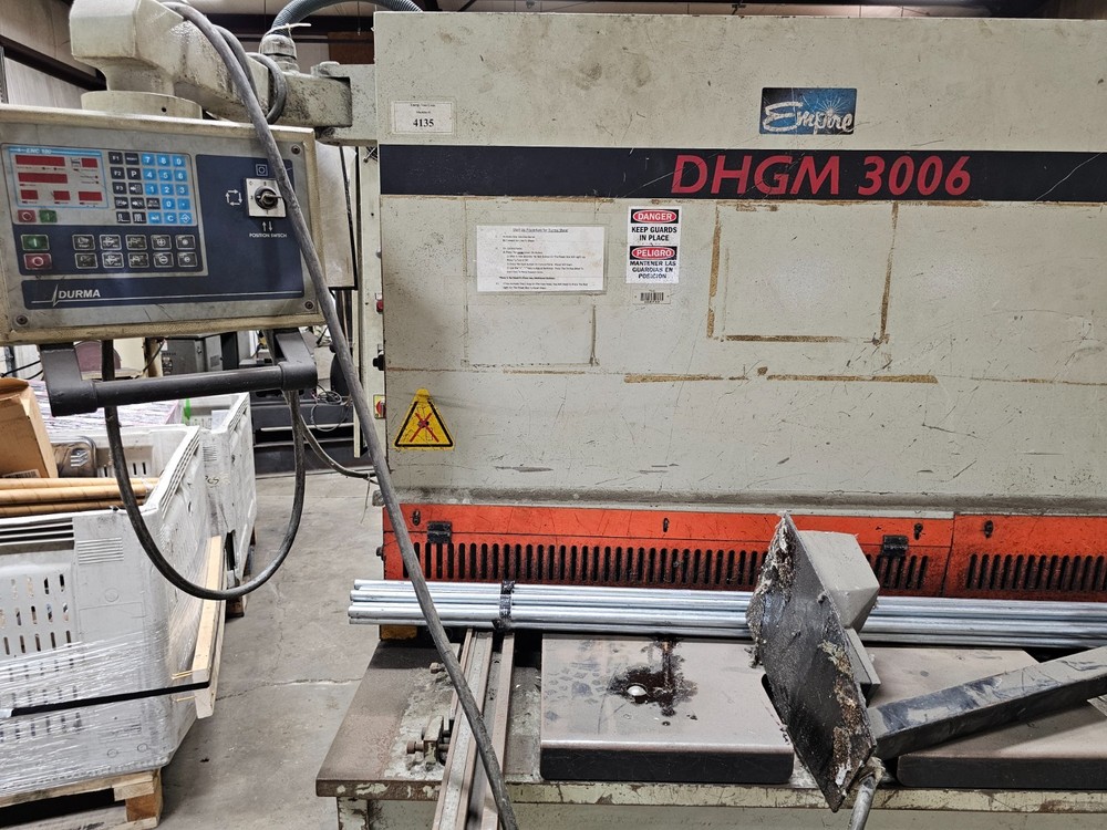 Durma DHGM 3006 Shearing Machine