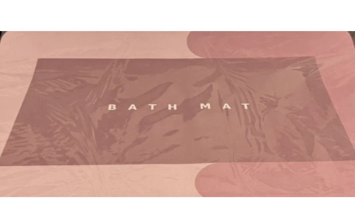 Alfombra de Baño Antideslizante Súper Absorbente Secado Rápido Rectangular