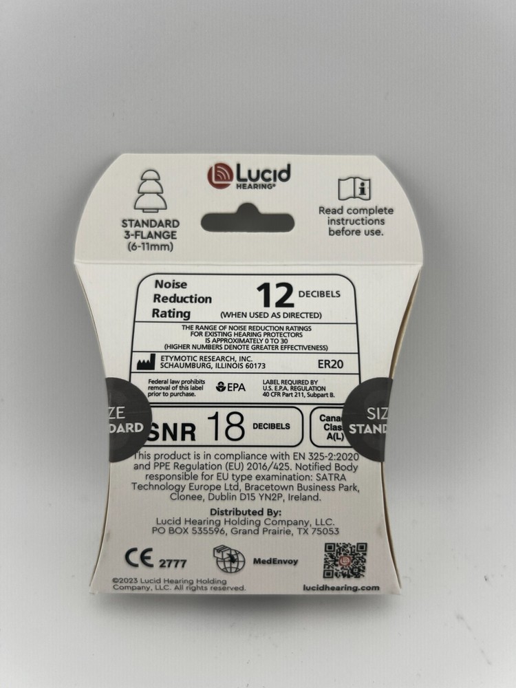 Lucid Hearing - Multi-Use Hearing Protection