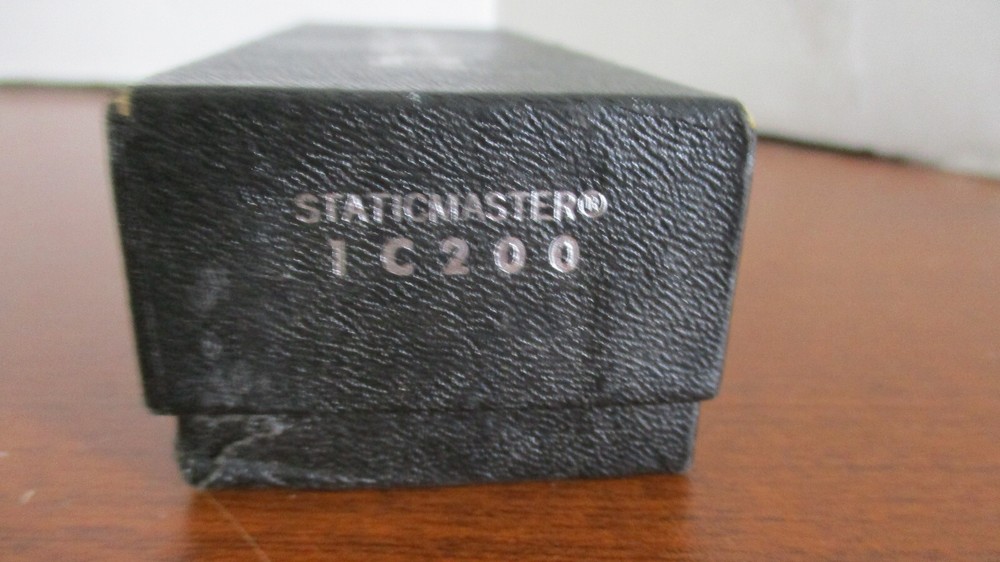 STATICMASTER Vintage Black BOX & Plastic INSERT ONLY