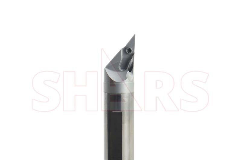SHARS 5/8" LH SVJBL Coolant Through Indexable Solid Carbide Boring Bar VBMT S]