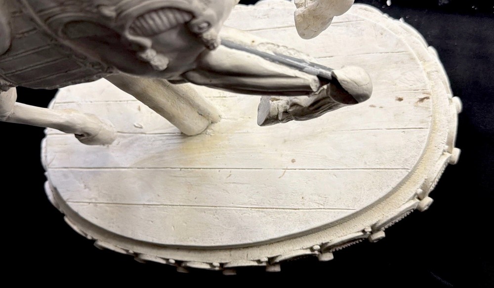 Plaster Bisque Carousel Horse - Unfinished ￼