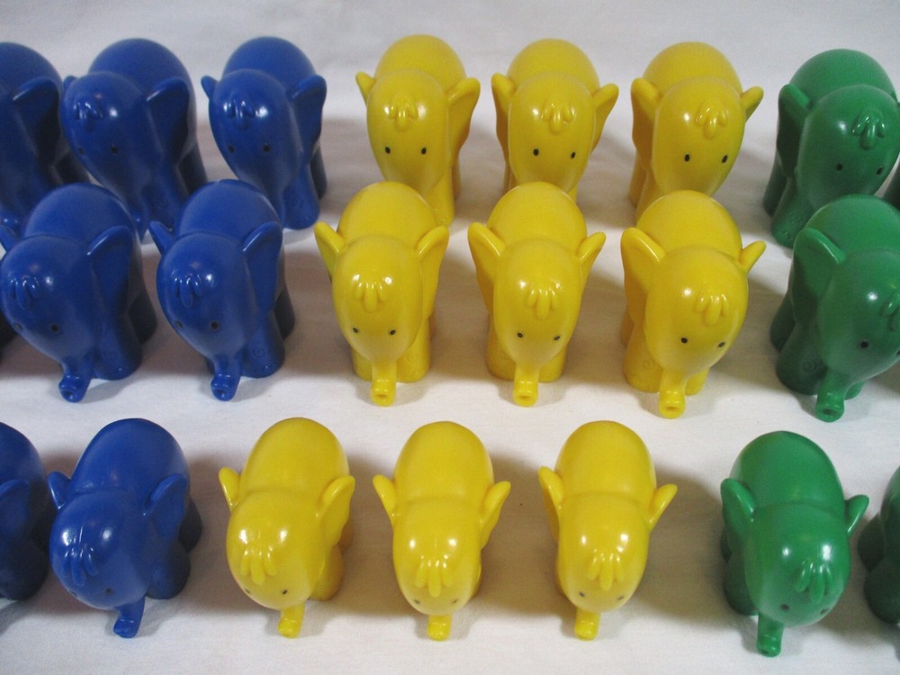 Lakeshore Math Elephants Sort Count Elephants 36 Pieces Replacement Pieces