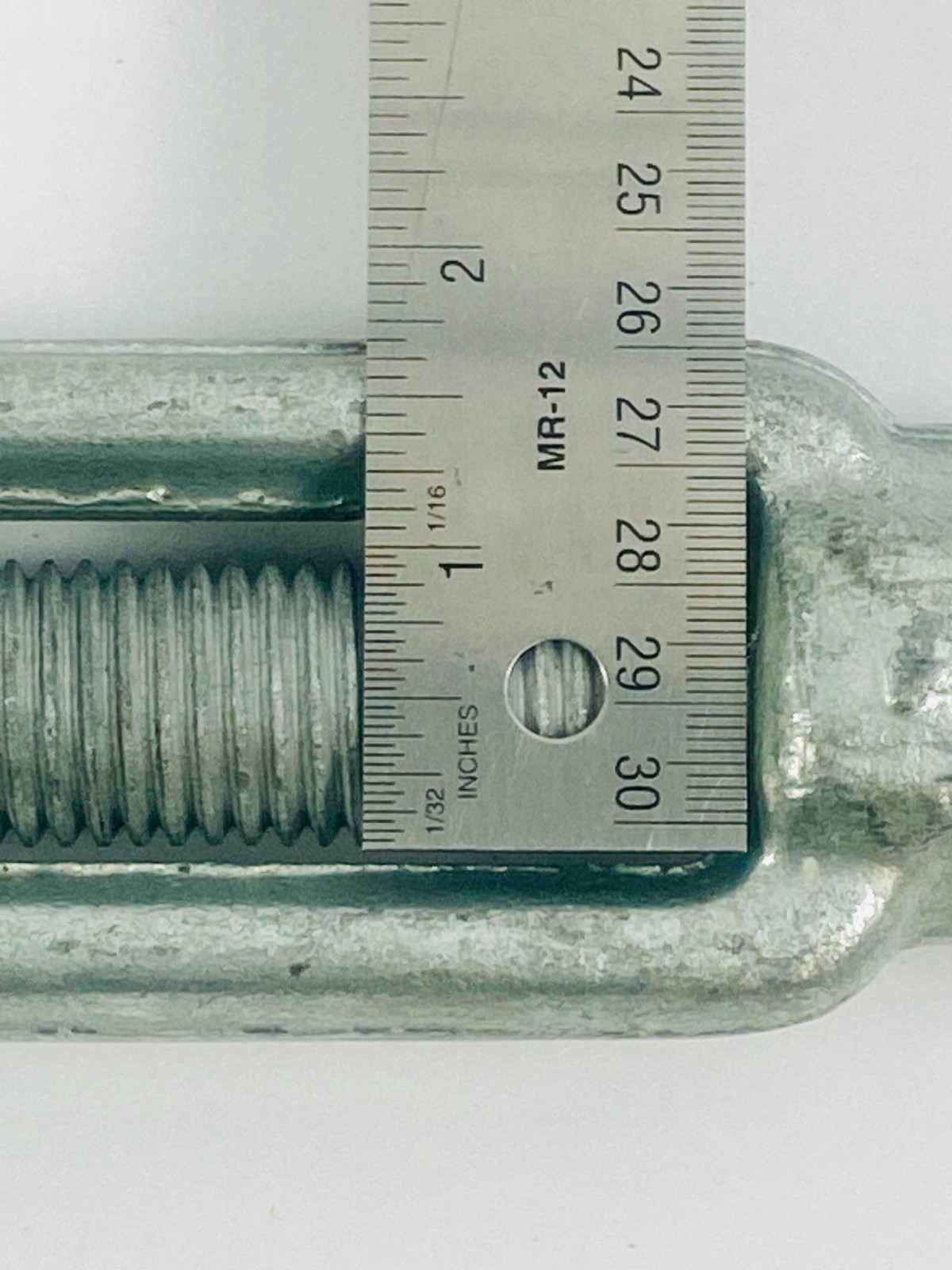 Turnbuckle Eye and Eye Steel with Hot-Dipped Galvanized 27 x 8 in Set of 3