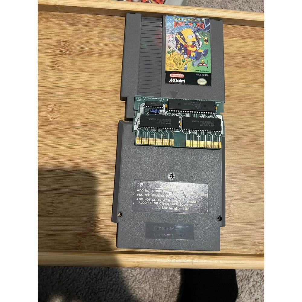 Bart vs The World NES