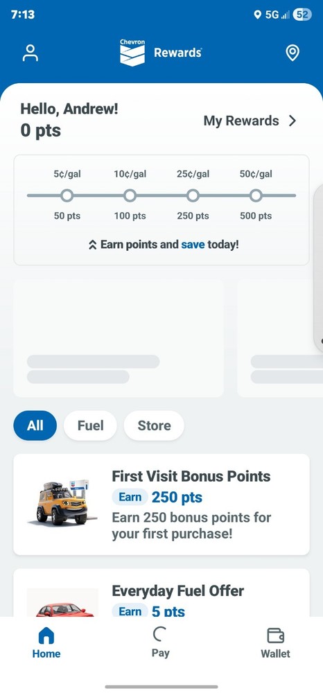 Chevron And Texaco E-giftcard.