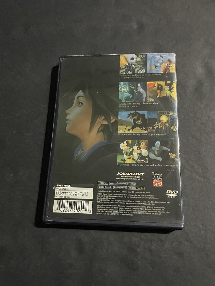 kingdom hearts ps2 Case only