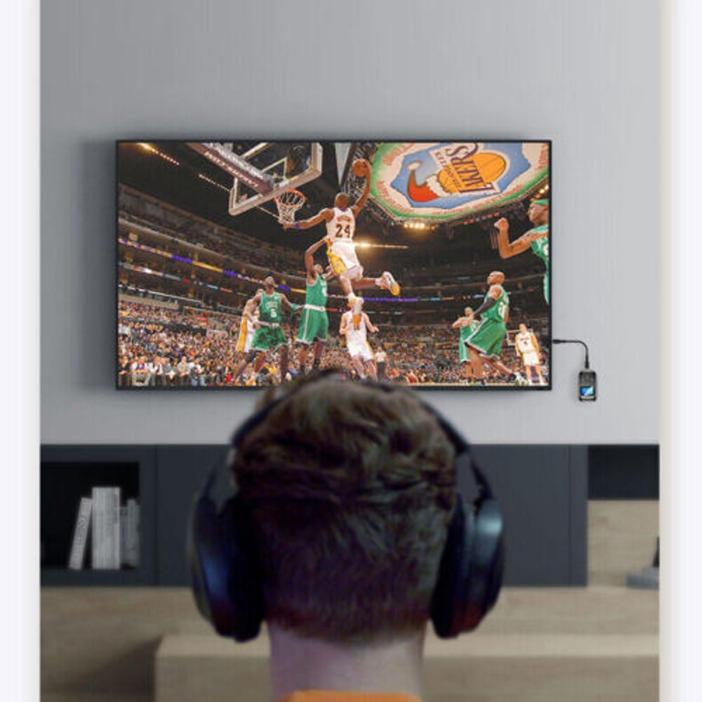 Universal LCD Display Bluetooth 5.0 Adapter Wireless Audio Transmitter Receiver